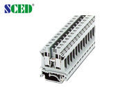 45 Degree Wire Inlet Din Rail Terminal Blocks for Power Supply