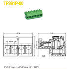 300V 8A PCB Plug In Terminal Block 3.81mm Pitch Pluggable Terminal Block