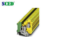 Rail Mounted Terminal Blocks 16mm2 Width 10.2mm AWG 24 - 6 Power supplier and control