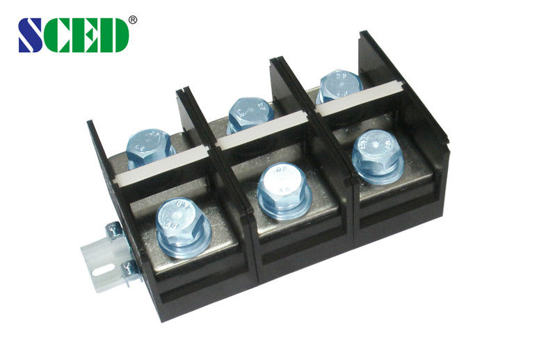 Single Level High Current Terminal Block Connector 600V 500A Pitch 60.00mm
