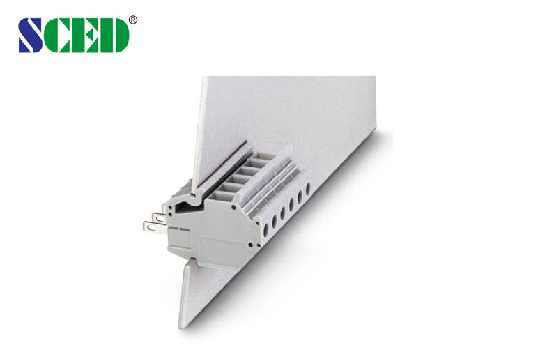 300V 15A Through Panel Terminal Blocks With Vertical Wire Inlet