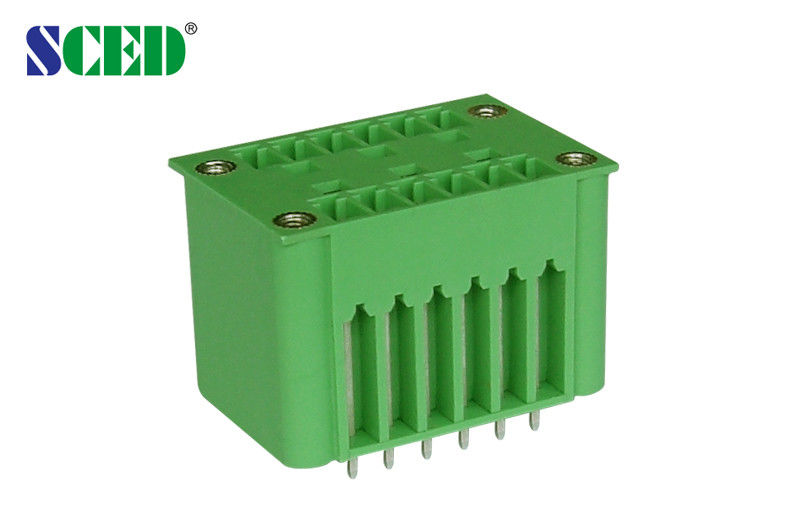 Male Sockets Header Pitch 3.81mm / 300V 8A / 2*2P-20*2P , Pluggable Terminal Block