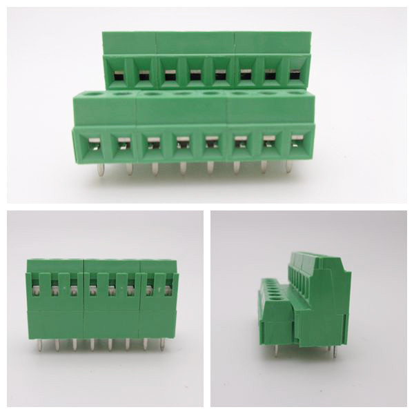 3.81mm PCB Screw Terminal Block Cage Clamp Euro Electrical Terminal Block 300v