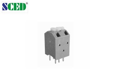 2.54mm Spring Terminal Connector Phosphor Bronze 3 Pin Electronic