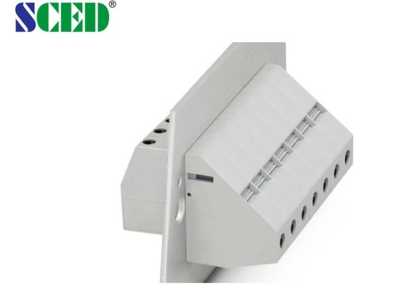 PCB Pluggable 600v 75A Panel Mount Terminal Connector 15.1mm Width