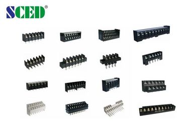 8.255mm Pitch Barrier Terminal Block 2-32 Poles 300V / 20A M3 Screw PCB