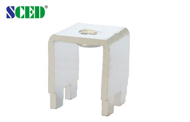 6.4x9.8mm Nickel Plated PCB Brass Wire Terminal Connectors 75A M4