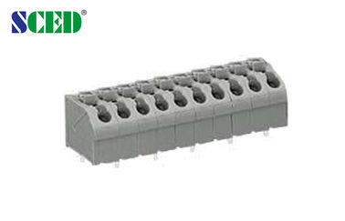 Screwless PCB Spring Loaded Terminal Block 5.00mm Pitch 10A 2 Pin - 24 Pin