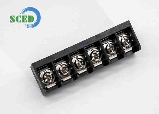 300V 30A 2-18P Pitch 12.70mm Power Terminal Block PBT Barrier Terminal Block for High Voltage Applications