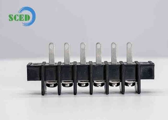 PBT Insulation Material Barrier Terminal Block 2 to 24 Poles Number of Contacts 2P to 24P Electrical Connection Terminal