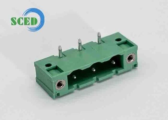 Electrical Connector Plug In Terminal Block Wire Range 16-30 AWG Designed for Din Rail Terminal Block in Control Systems