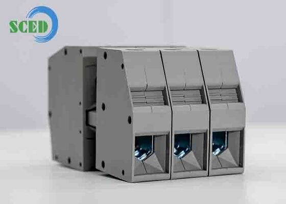 Screw Connection Through Panel Terminal Blocks Featuring PA66 Housing UL 94V 0 and 11mm Stripping Length Providing Electrical Wire Termination
