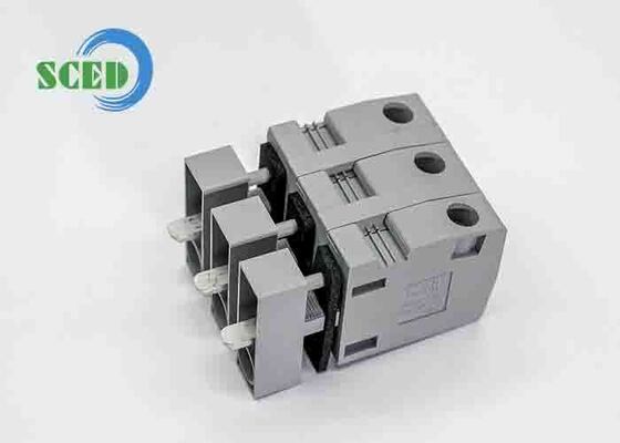 Stripping Length 11mm Through Panel Terminal Blocks Providing Number Of Positions 2 To 24 and Steel Clamp Cage for Circuit Connections