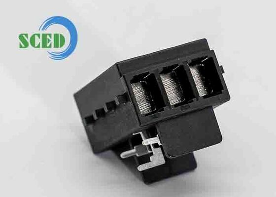 PA66 Material Housing Spring Terminal Block Rated Voltage 300V Inflammability Class V0 Ideal Electrical Connection Solution