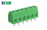 3.81mm Pitch Euro Type PCB Screw Terminal Block 300V 10A with Nickel Plated