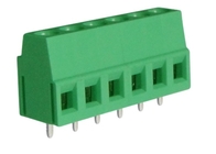 5.08mm Pitch PCB Screw Terminal Block 300V 10A M3 2-24 Poles Green Color