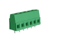 5.08mm Pitch PCB Screw Terminal Block 300V 10A M3 2-24 Poles Green Color
