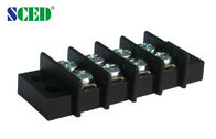 Electrical PCB Barrier Terminal Block High Temperature Double Levels