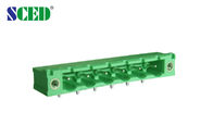 7.62mm 300V 18A Pluggable PCB Terminal Block Connector with Header , Male Sockets , 14 Poles