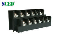 Pitch 11.0mm Barrier Type Electrical Power Terminal Blocks 4*2P - 16*2P 300V 30A