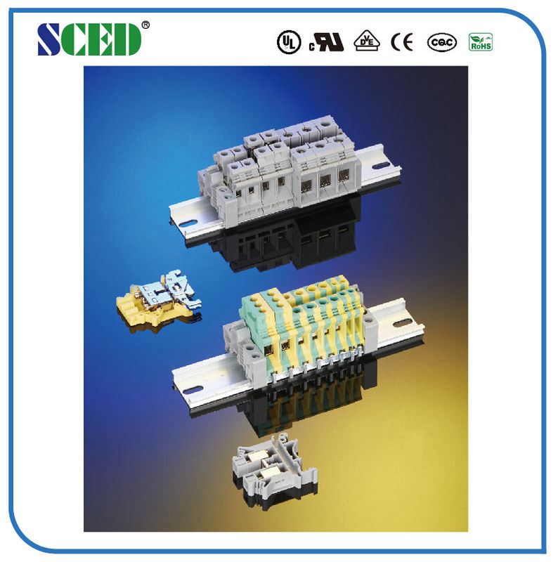Feed Through Din Rail Terminal Blocks 4mm2 Phoenix Contact Terminal Blocks