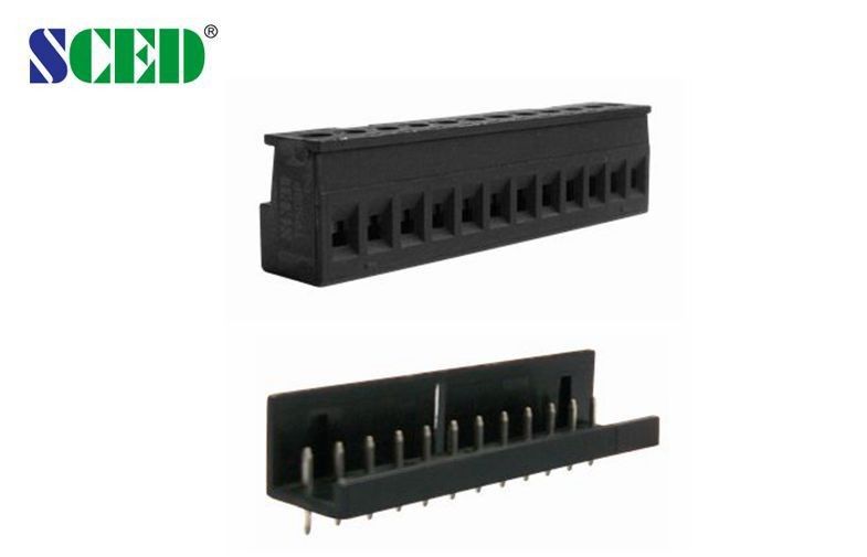 5.08mm Male Female Plug In Terminal Block 300V 8A 2P - 24P For Servo Drive