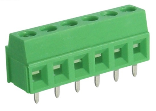 SCED Red PCB Terminal Block with AC2000V/min Withstand Voltage