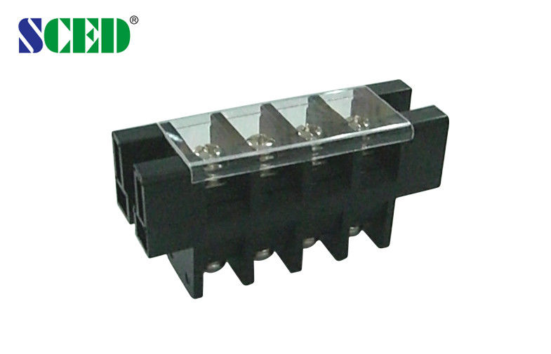 Industrial 75A Through Panel Terminal Block Connectors For Electric Power