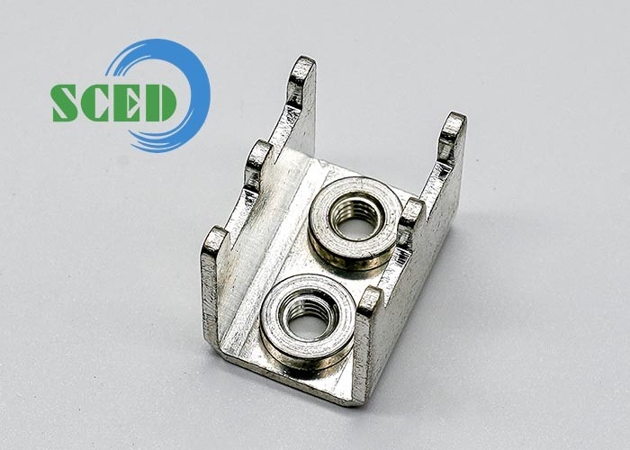 110A Brass Terminal Block Accessories Electrical Components M4 10 Torque PCB Terminal