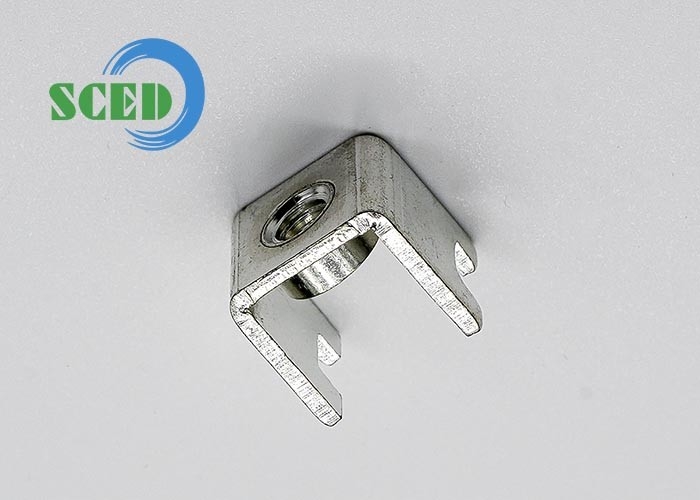 M5 High Current Terminal Block Accessories 90A PCB Red Copper 8.50*12.50mm