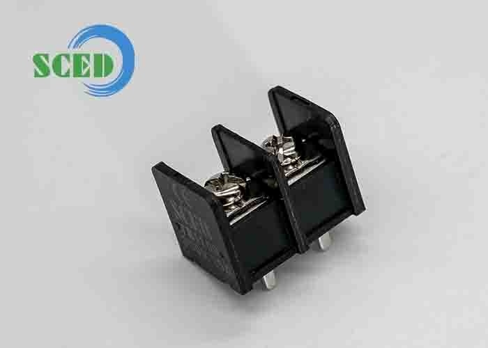 Pitch 11.00mm 300V 30A 2-22P Barrier Terminal Block PBT Brass Power Terminal Block