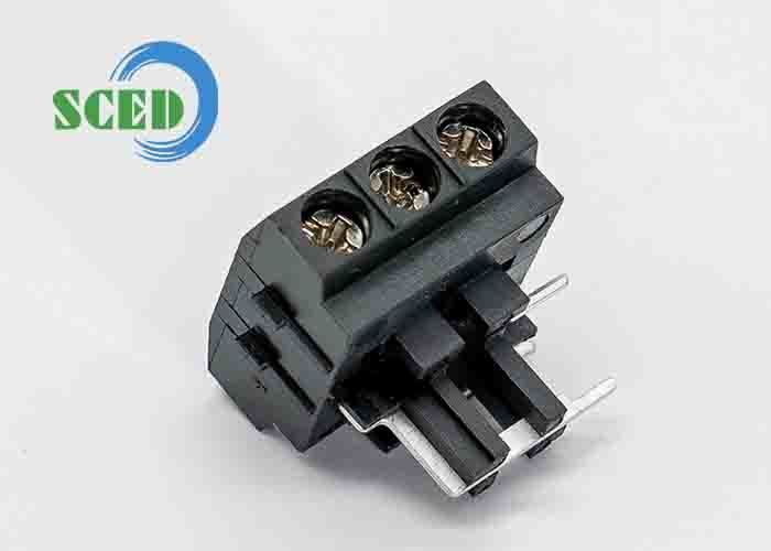 Through Hole Mounting PCB Screw Terminal Block -40C- 105C with High Temperature Brass. Tin Plated Pin Header