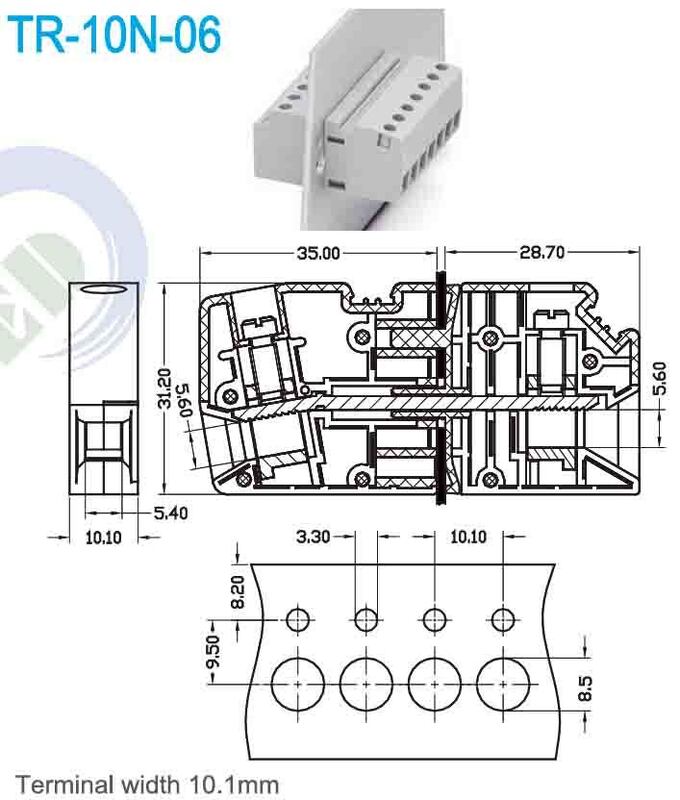 2 To 24 Number Of Positions Terminal Junction Blocks Flexible Configuration Options for Diverse Electrical Applications