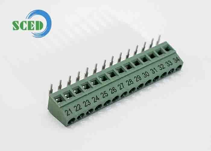 Spring Type Terminal Designed for 5A Current Providing Electrical Connections in Industrial and Commercial Applications