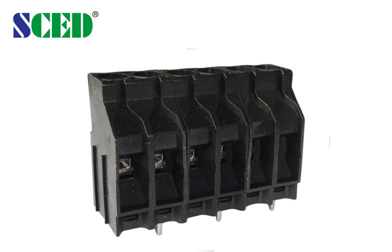 Connectron PCB Terminal block 600V 30A , pcb mount screw terminals