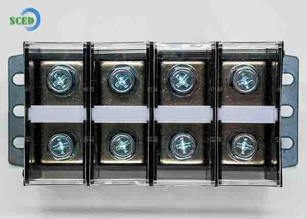 36.00mm 600V PCB PC Panel Mount Barrier Large Power Terminal Block ...