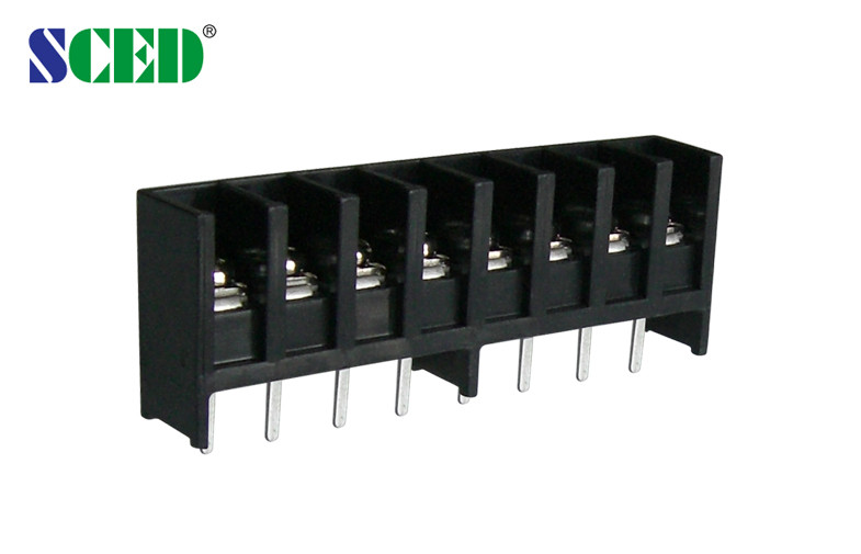 300V 20A Electric Barrier Terminal Block , Panel Mount PCB Terminal Block