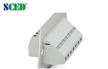 Pluggable 600v 75A Panel Mount Terminal Block 15.1mm Terminal Width