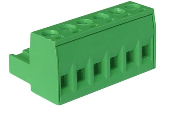 OEM ODM Electrical Terminal Blocks M3 Screw 300V 18A Female Parts