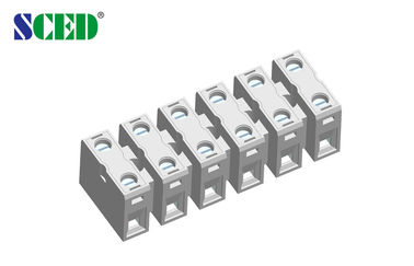 10.0mm PCB Mount Terminal Block 2 - 16 P Feed Through Electrical Terminal Blocks