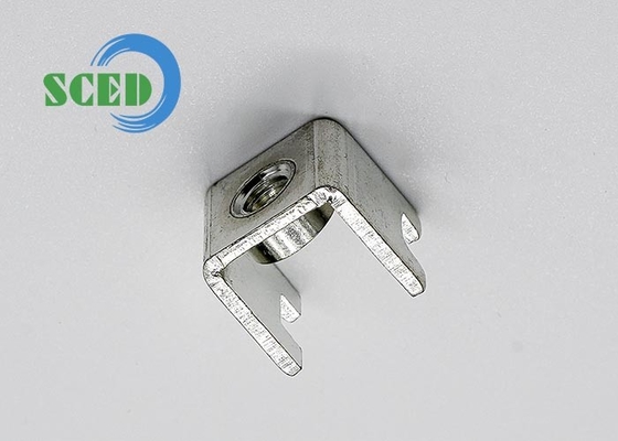M5 High Current Terminal Block Accessories 90A PCB Red Copper 8.50*12.50mm