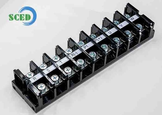 Insulation Resistance of 500MΩ and 1-24 Poles Green Through Panel Terminal Blocks for Your Requirements