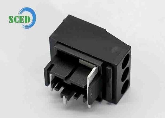 PCB Terminal Block with 2P-24P Poles, 1000MΩ/min Insulation Resistance, and Through Hole Mounting for Secure PCB Connections