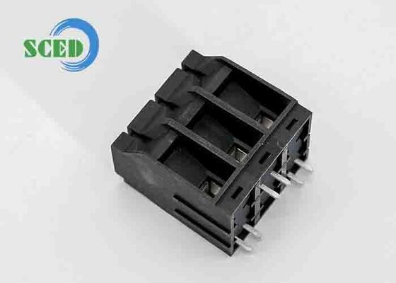 Right Angle Wire Inlet PCB Terminal Block with Tin Plated Finish and 2P-24P Contacts for Secure Electrical Connections