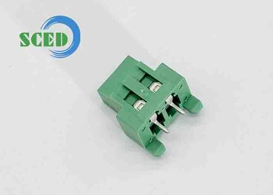 Nickel Plated Spring Terminal Block Featuring Tin Plated Gold Plating and Temperature Range Minus 40 to Plus 105 Degrees Celsius for Circuit Connections